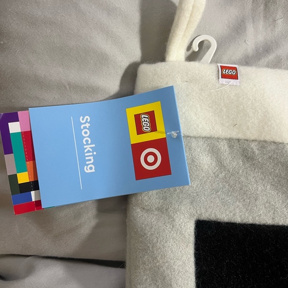 Lego Collection x Target Felt COLOR BLOCK Christmas Stocking 2pc set - Picture 3 of 4